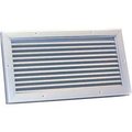 Air Conditioning Products Co Aluminum Door Louver 16" x 8" - ADL 16x8 ADL 16x8